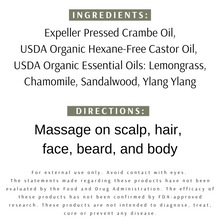 Load image into Gallery viewer, 5 in 1 Serum: hair, face, hands, body, beard | 4/8 oz

