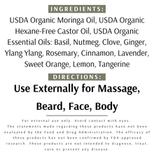 Load image into Gallery viewer, Organic Body Oil for Men | 8oz

